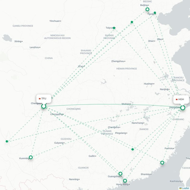 TFU - HGH route map