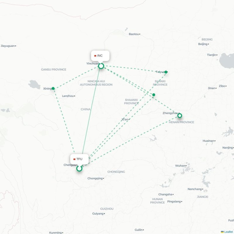 TFU - INC route map