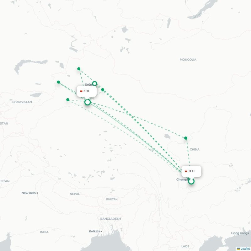 TFU - KRL route map