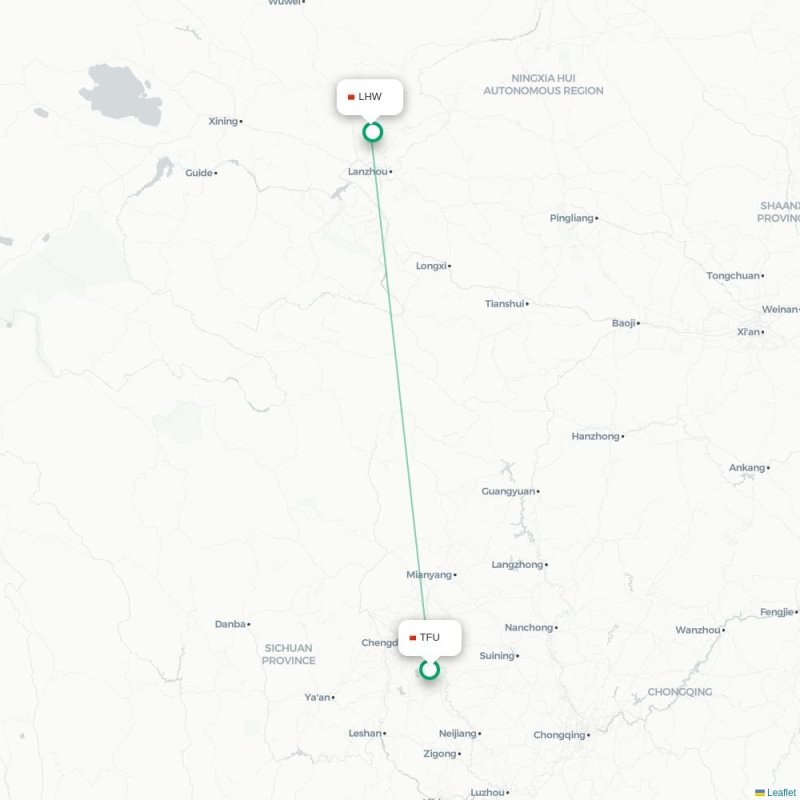TFU - LHW route map