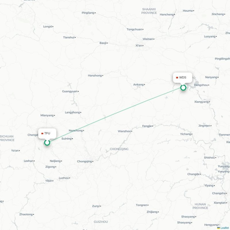 TFU - WDS route map