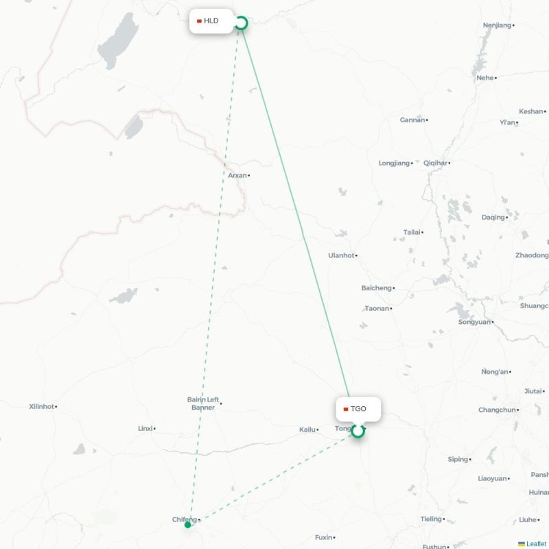 TGO - HLD route map
