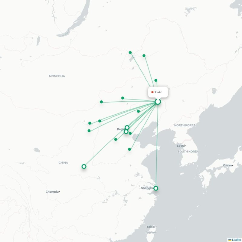 TGO - XIL route map