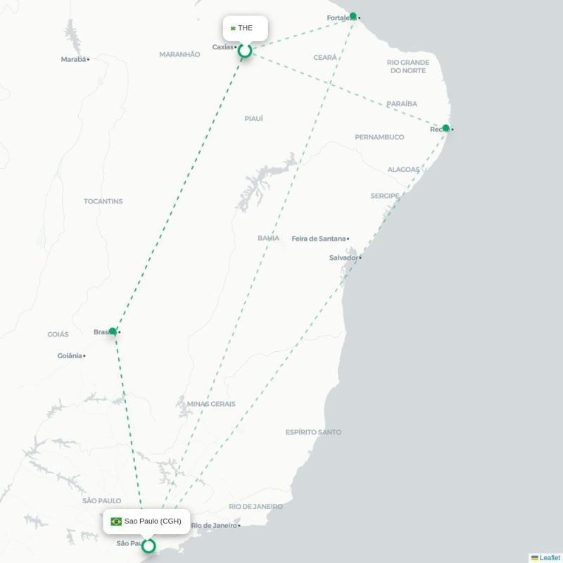 THE - CGH route map