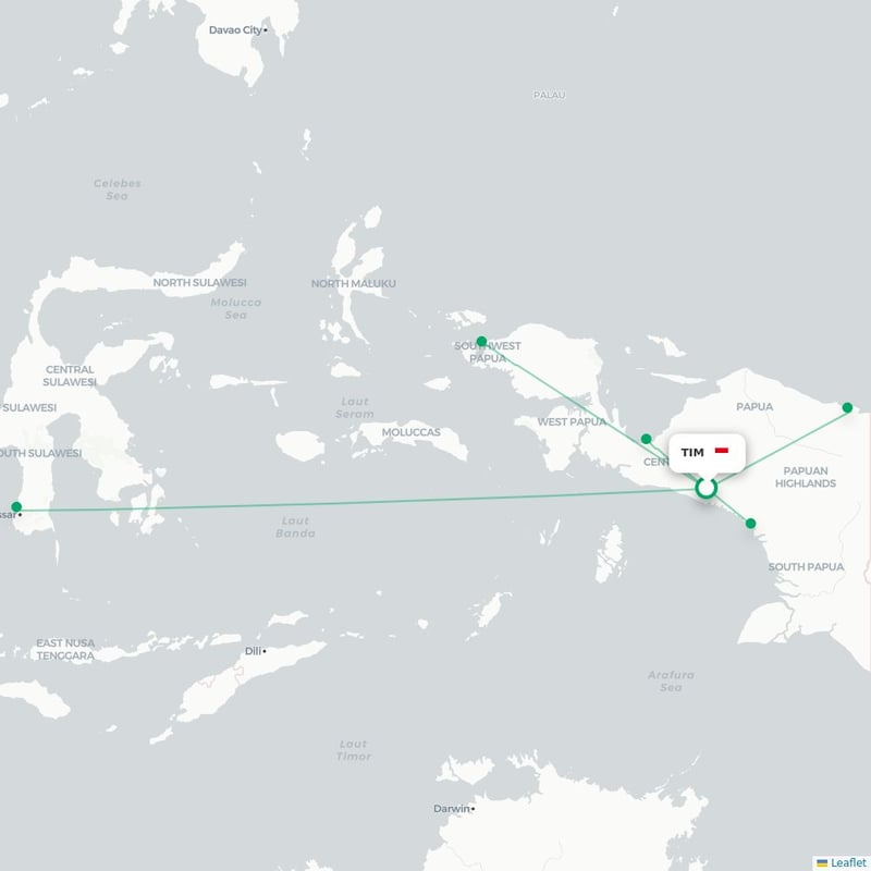 TIM - SOQ route map