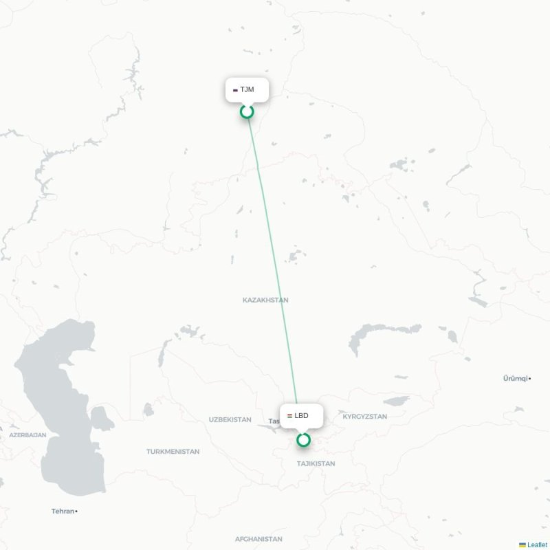 TJM - LBD route map