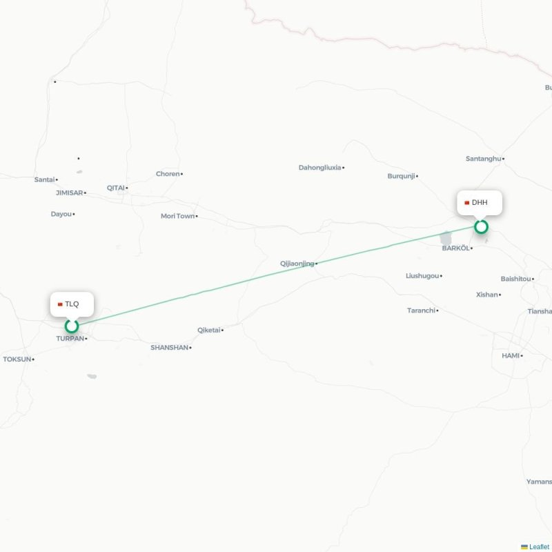 TLQ - DHH route map