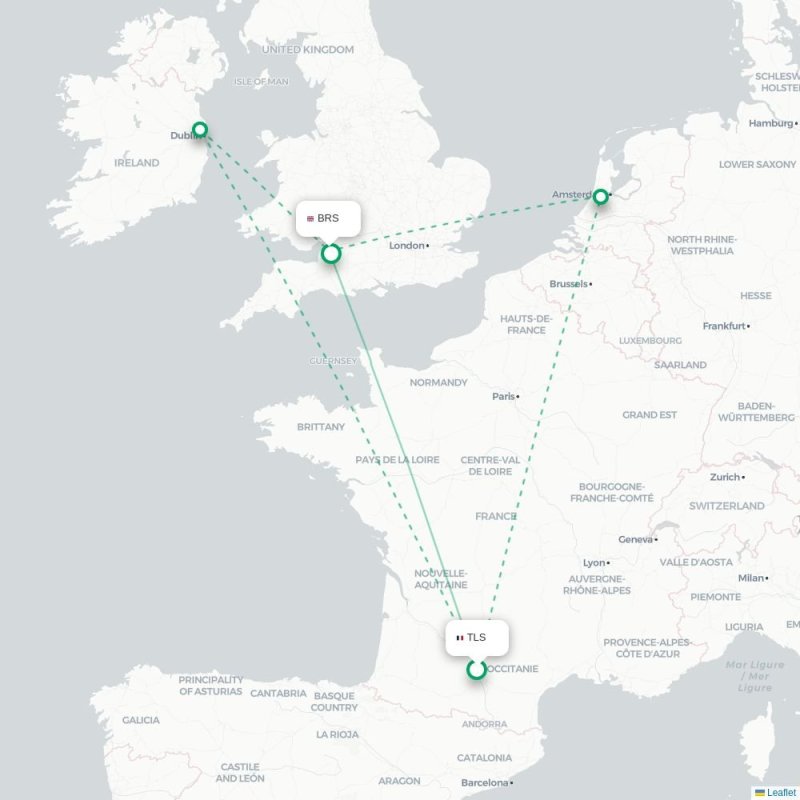 TLS - BRS route map