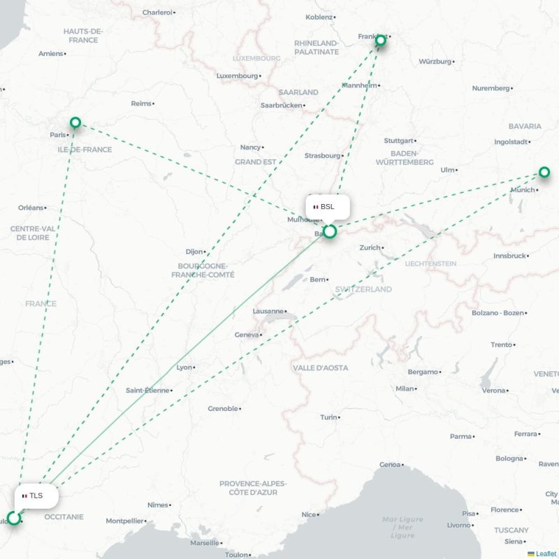 TLS - BSL route map