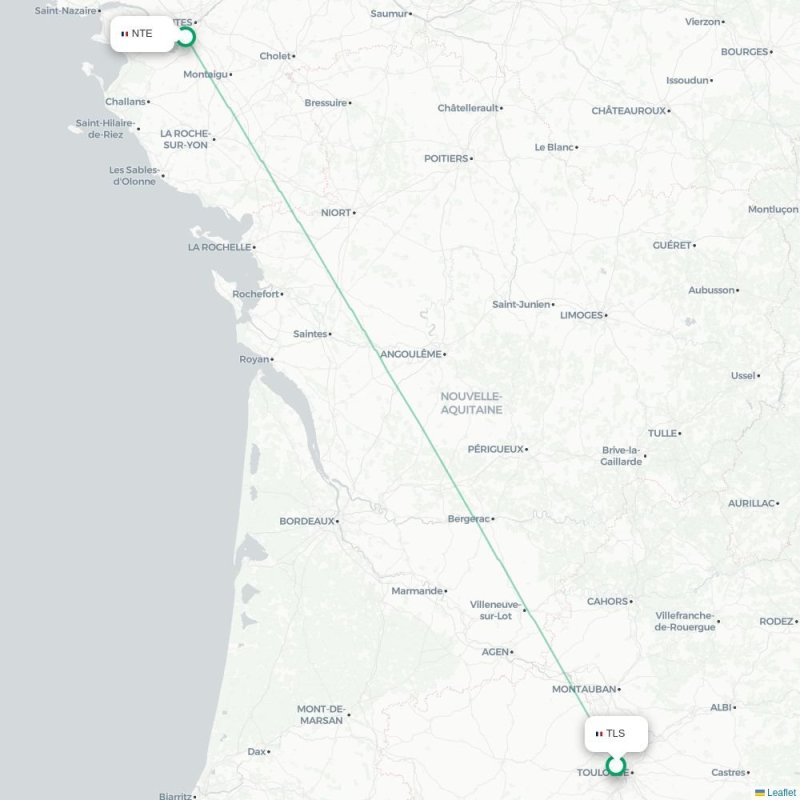 TLS - NTE route map