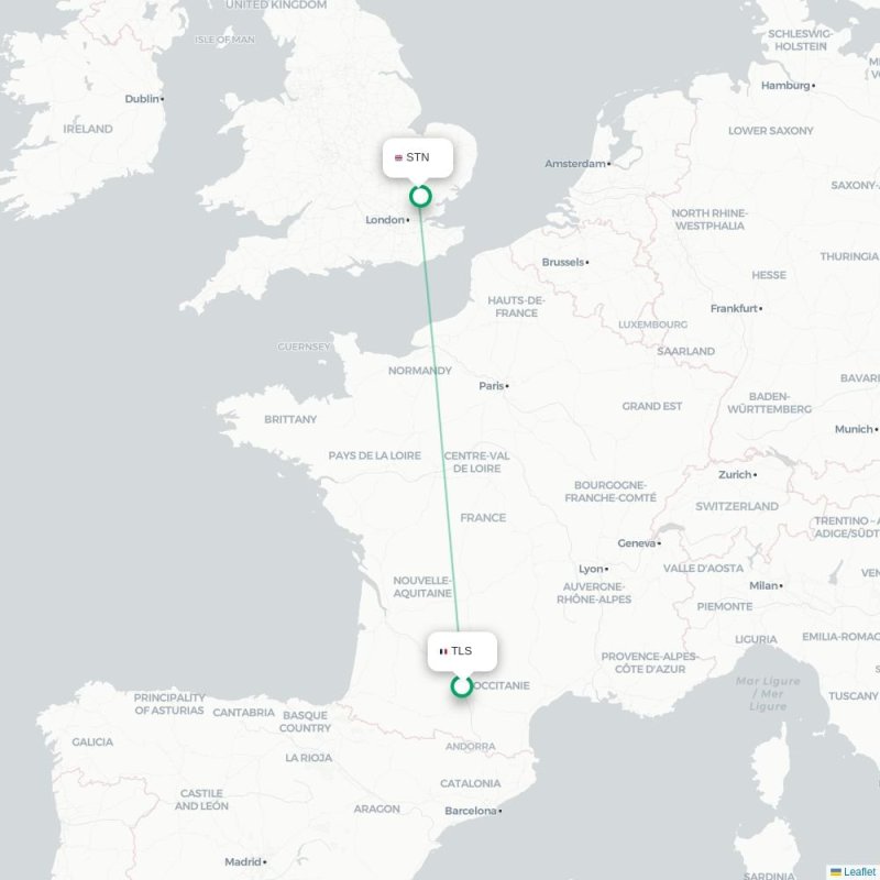 TLS - STN route map