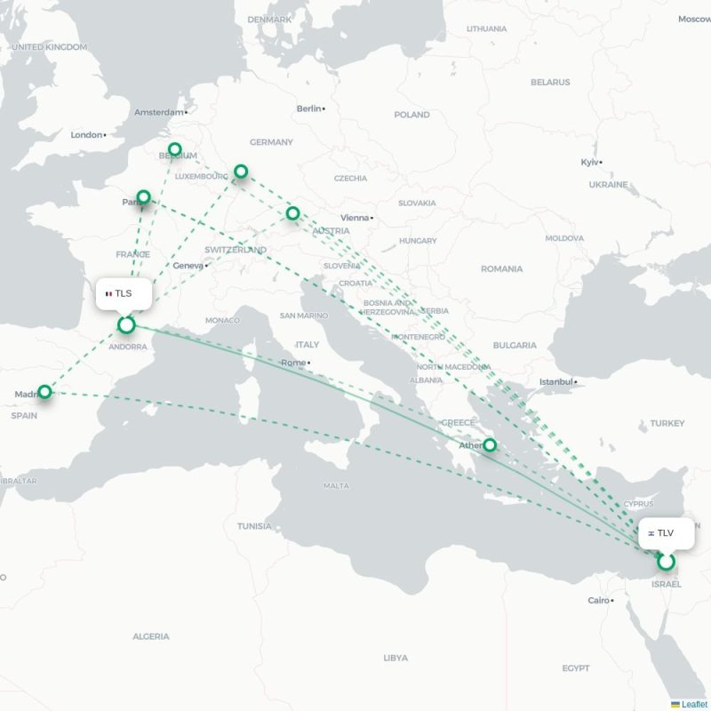 TLV - TLS route map