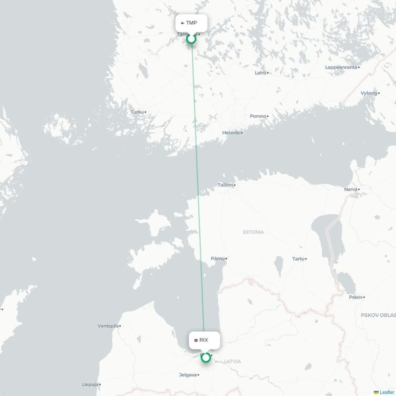 TMP - RIX route map
