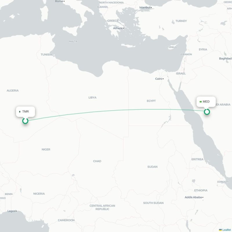 TMR - MED route map