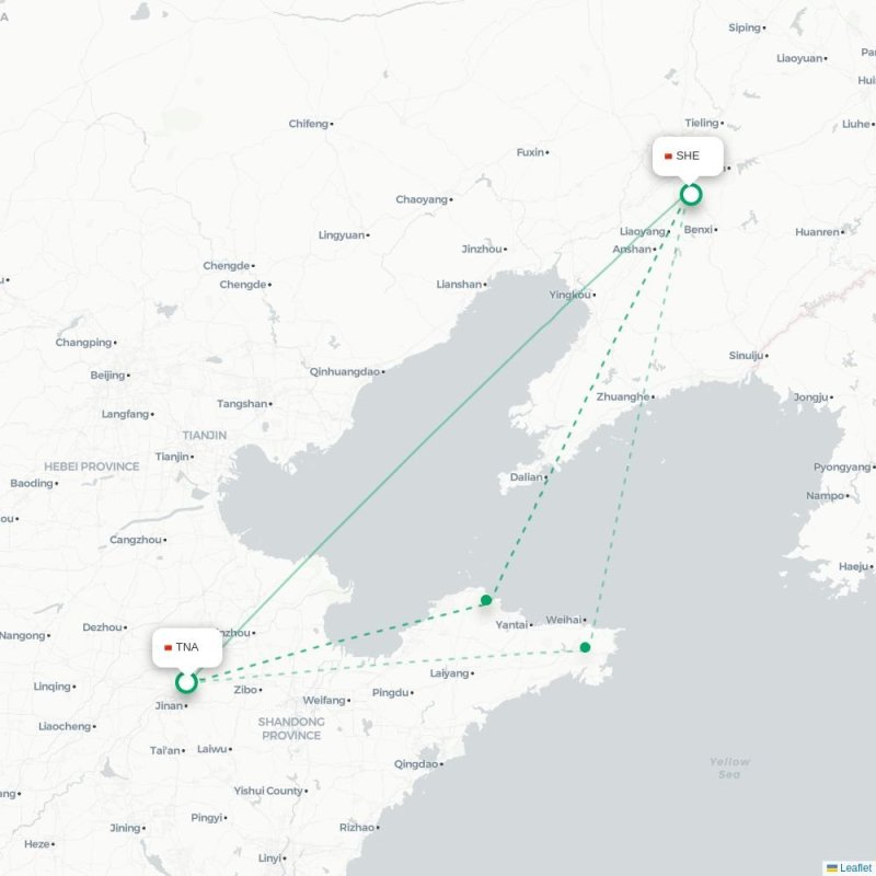 TNA - SHE route map