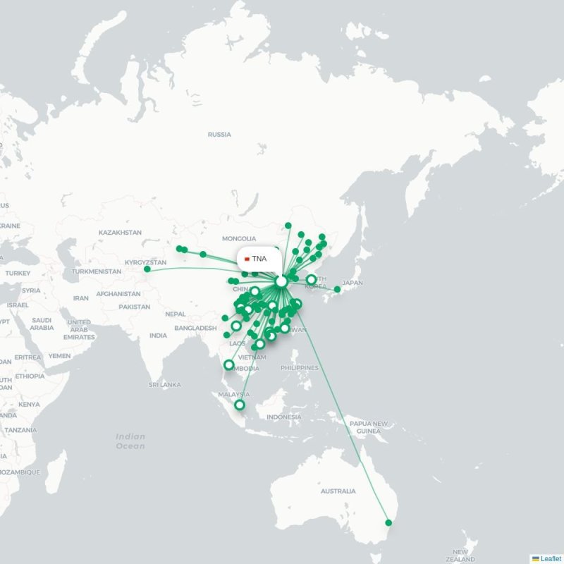 TNA - HRB route map