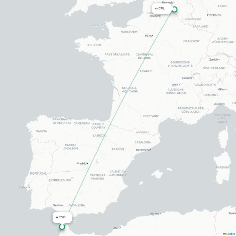 TNG - CRL route map