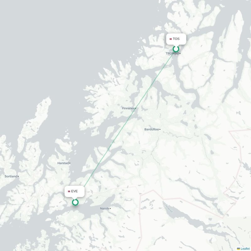 TOS - EVE route map