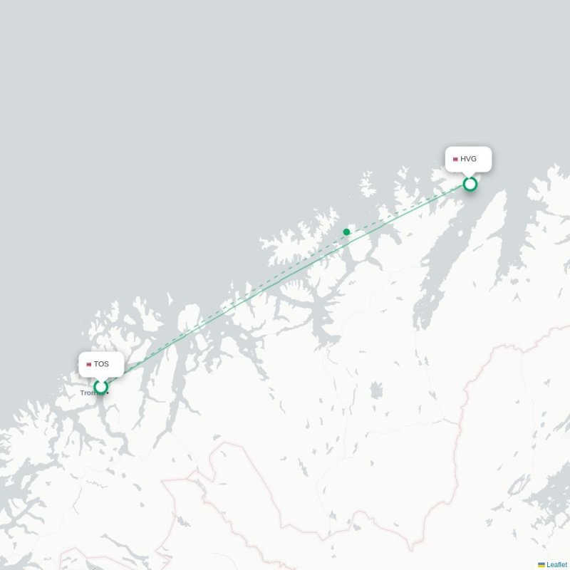 TOS - HVG route map