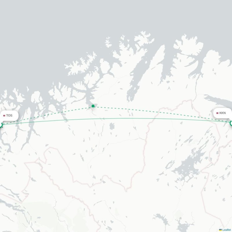 TOS - KKN route map