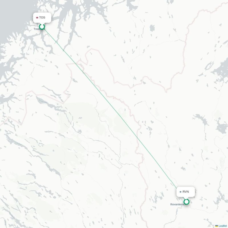 TOS - RVN route map