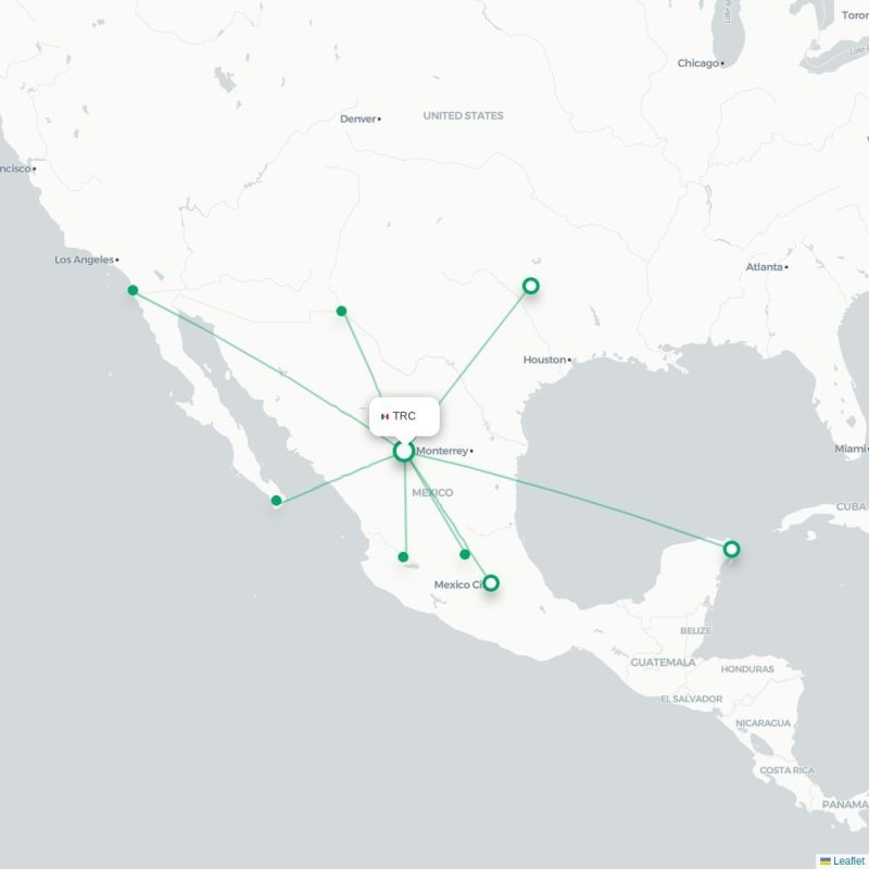 TRC - NLU route map