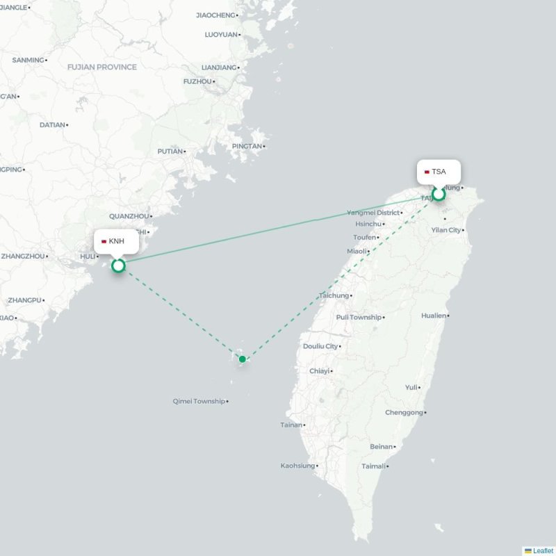 TSA - KNH route map