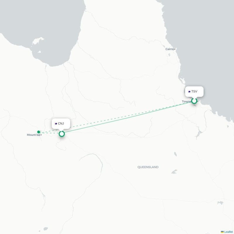 TSV - CNJ route map