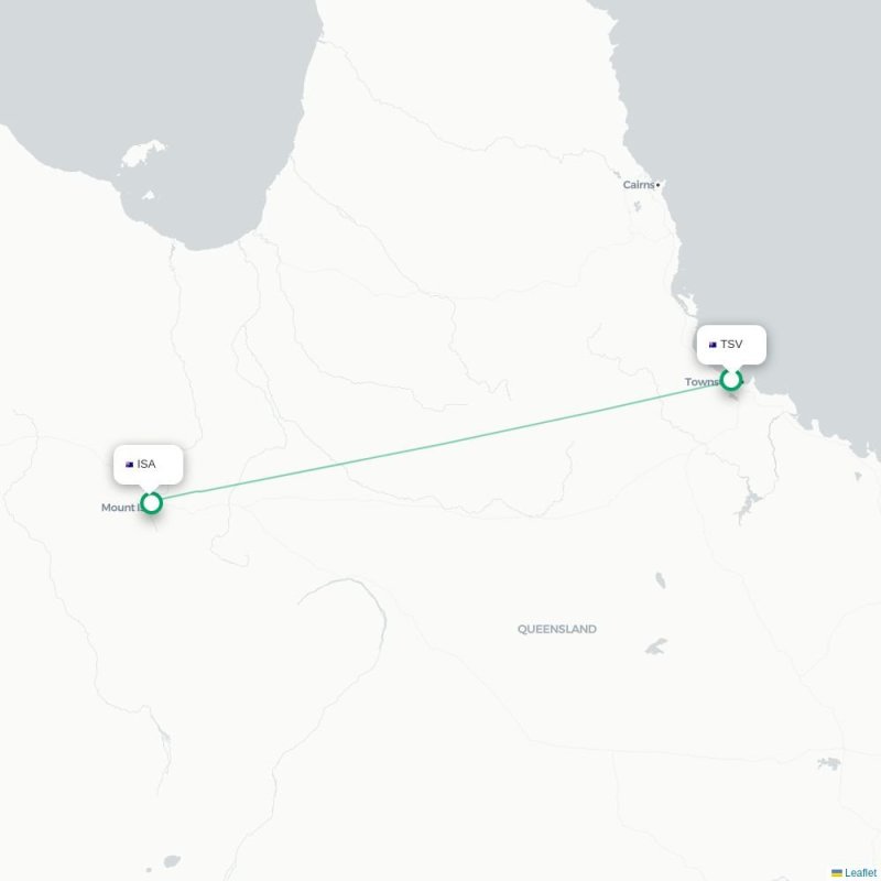 TSV - ISA route map