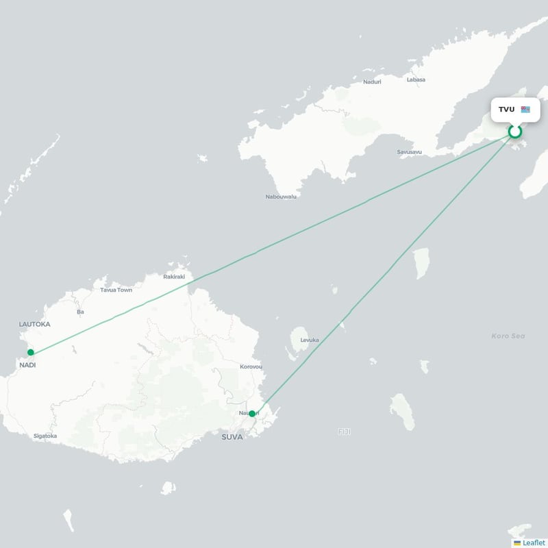 Route map   TVU 