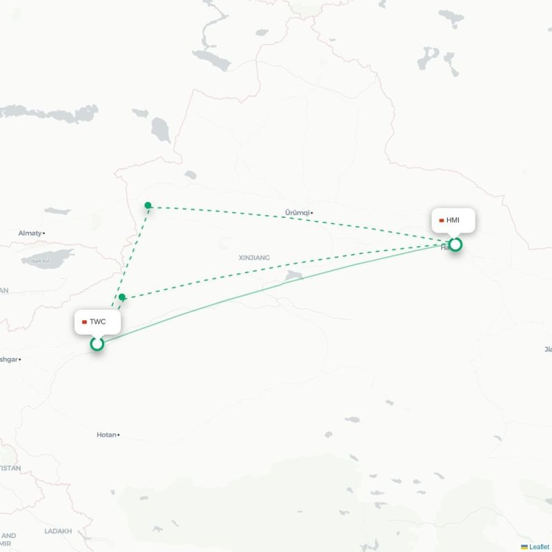 TWC - HMI route map