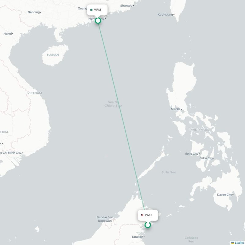 TWU - MFM route map
