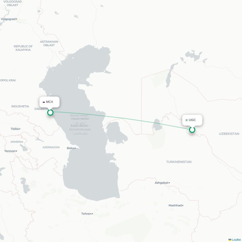 UGC - MCX route map