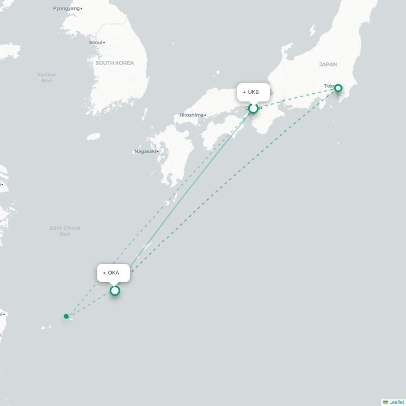 UKB - OKA route map