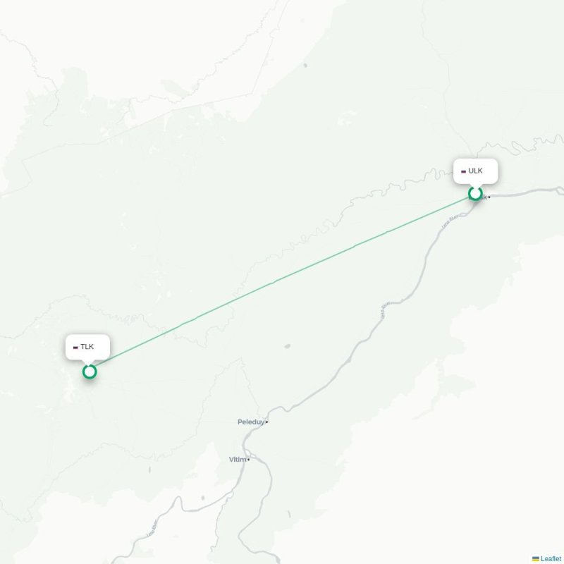 ULK - TLK route map