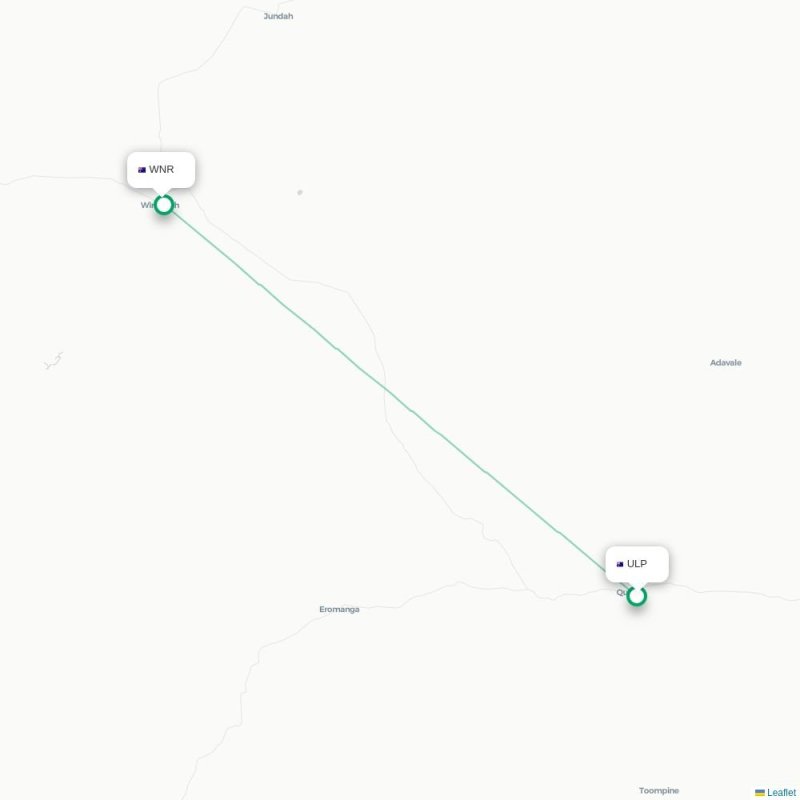 ULP - WNR route map