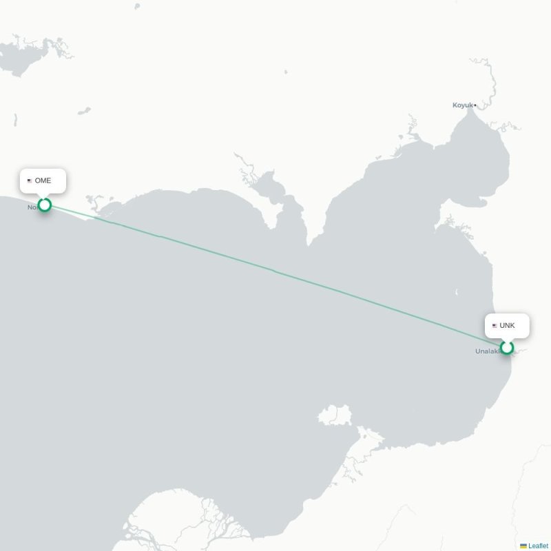 UNK - OME route map