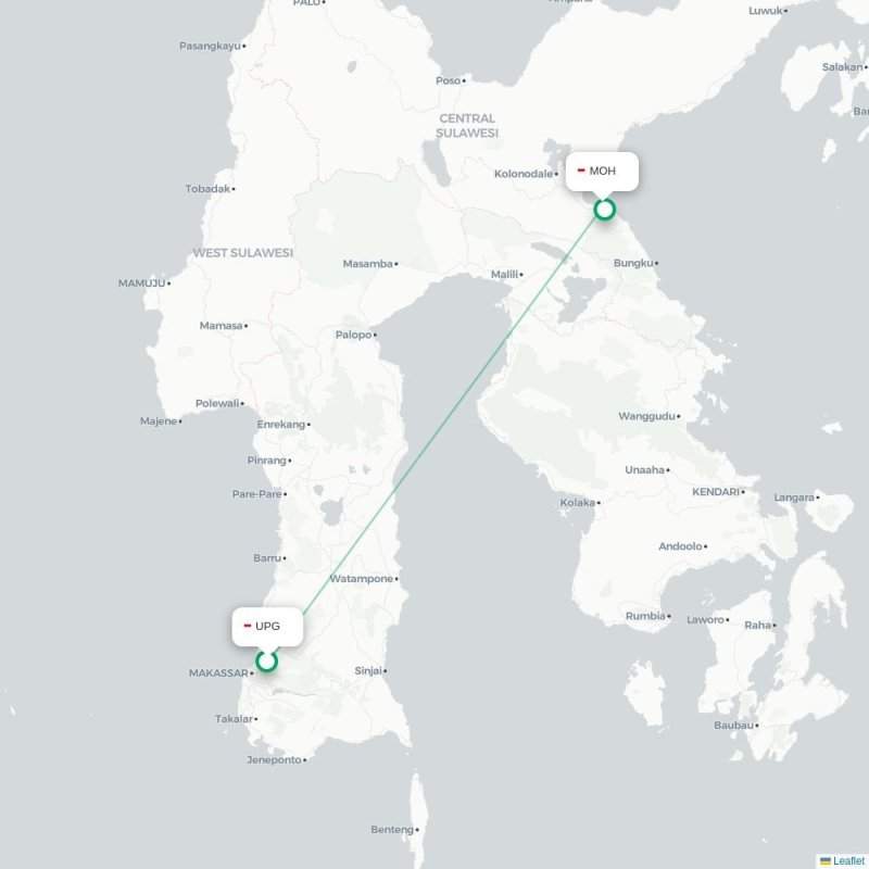 UPG - MOH route map