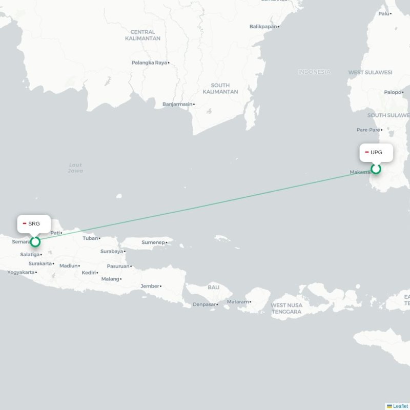 UPG - SRG route map