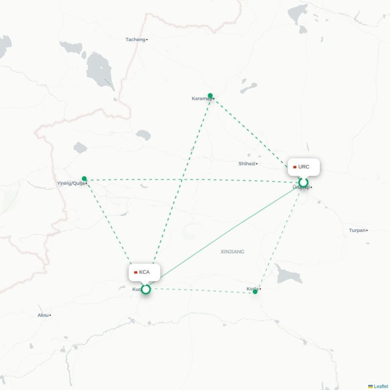 URC - KCA route map