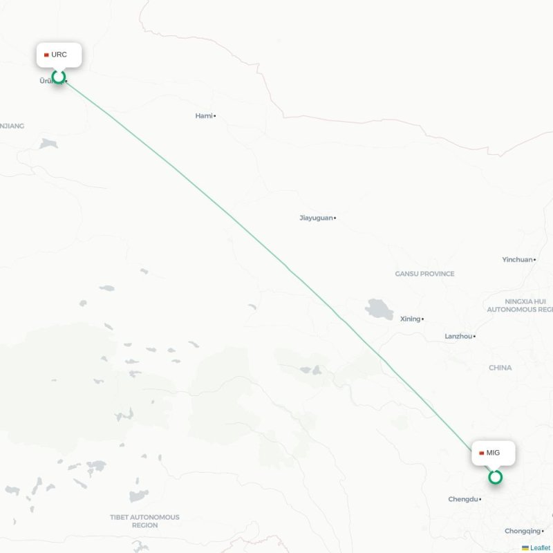 URC - MIG route map