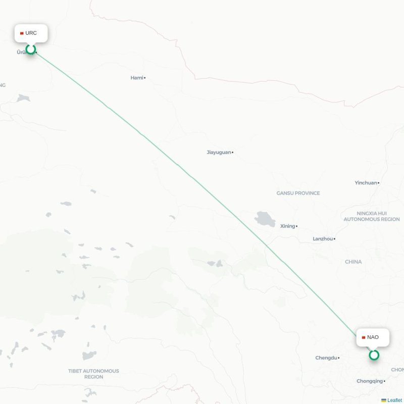 URC - NAO route map