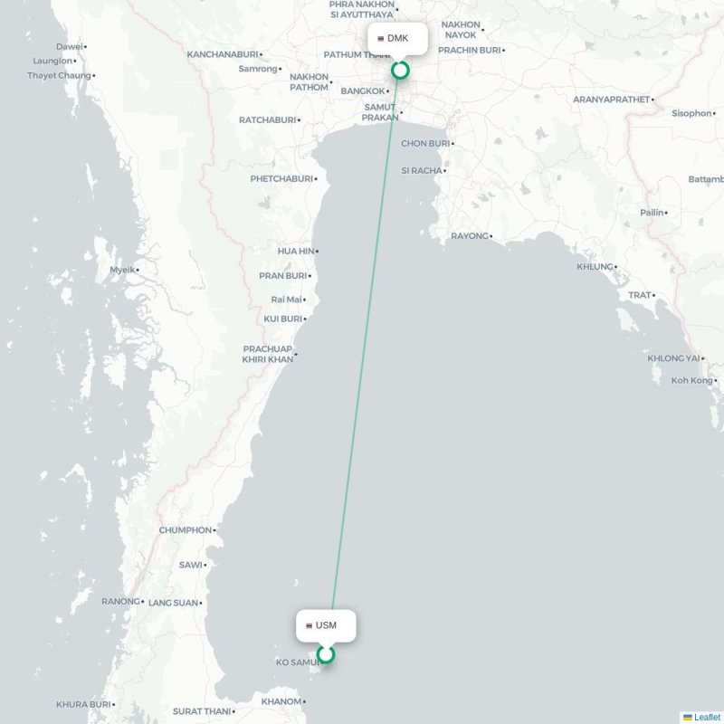 USM - DMK route map