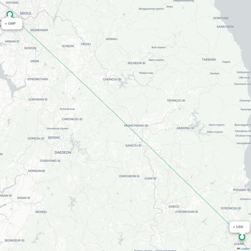 USN - GMP route map