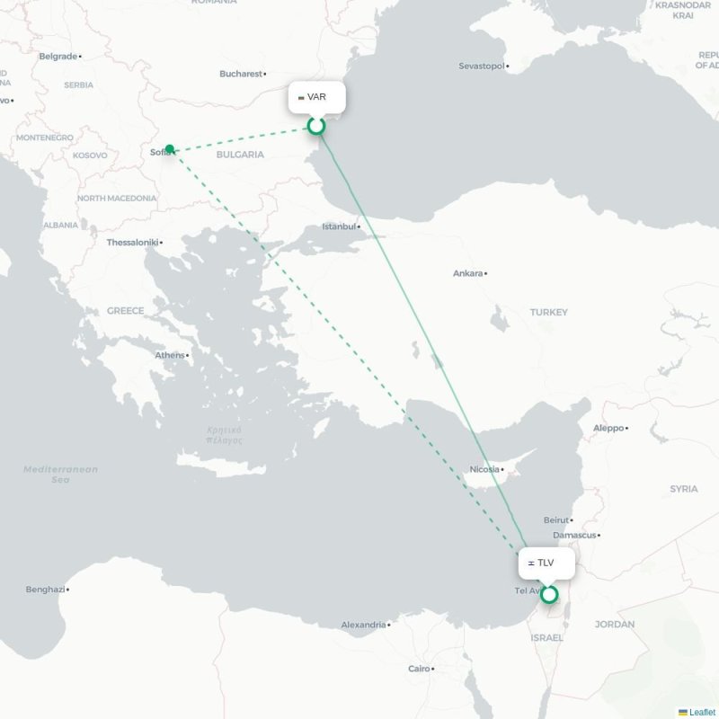VAR - TLV route map