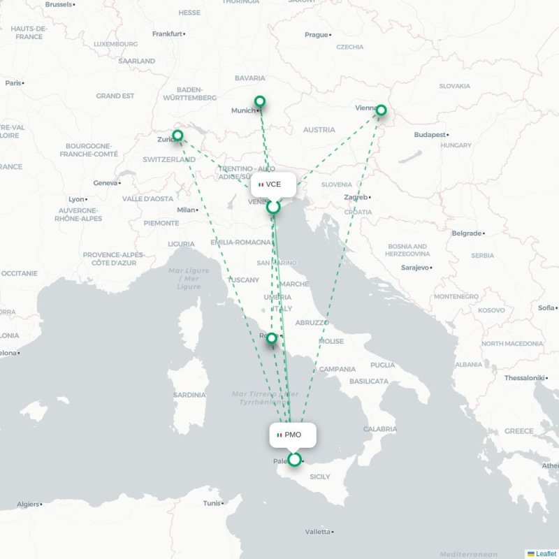 VCE - PMO route map