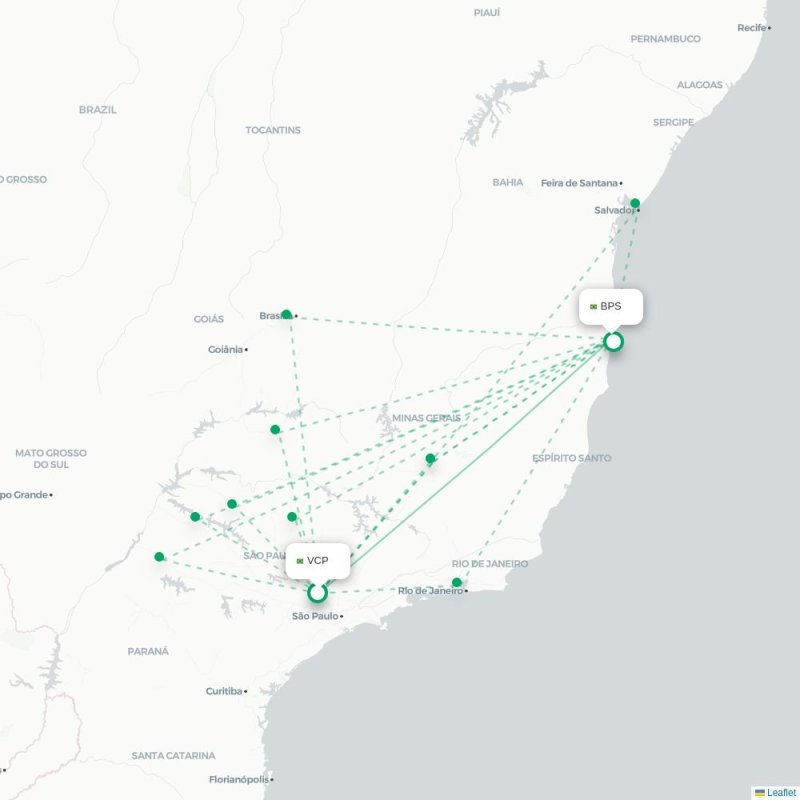 VCP - BPS route map
