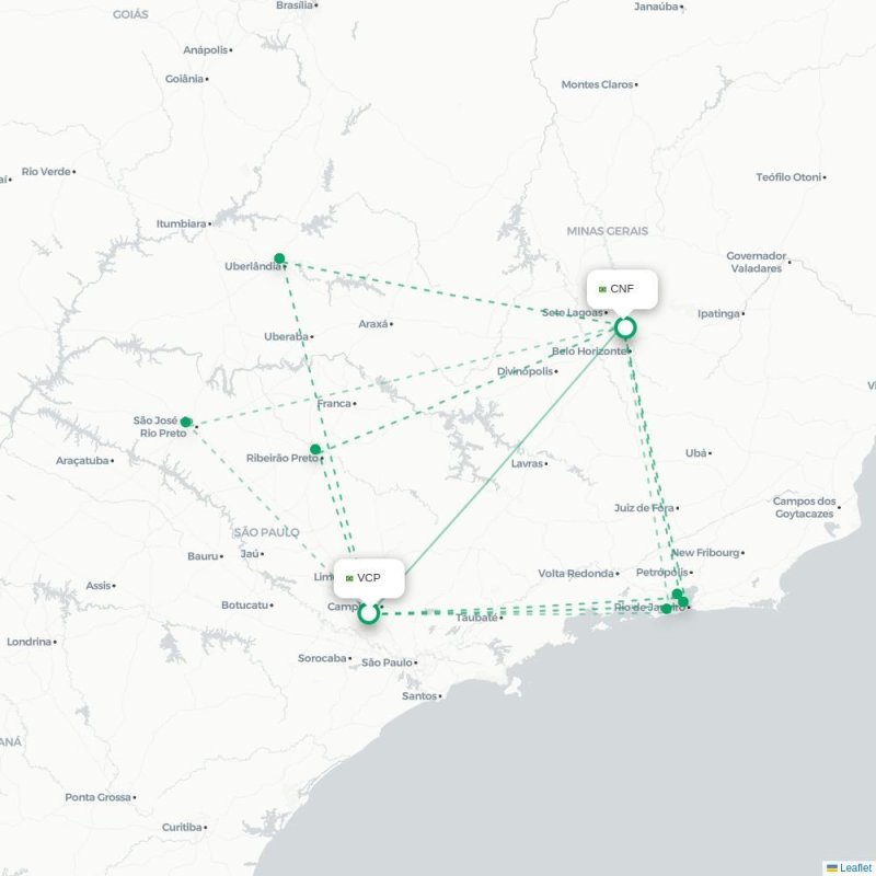 VCP - CNF route map