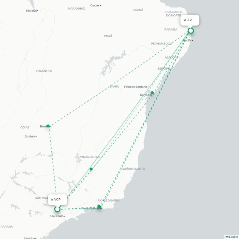 VCP - JPA route map