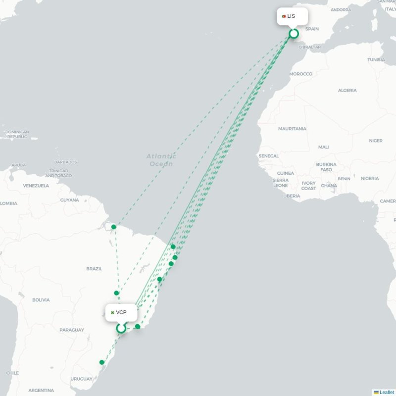 VCP - LIS route map